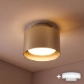 BRILAGI - Spot LED BACKLIT 1xGX53/15W/230V + LED/3W Ø 10 cm doré
