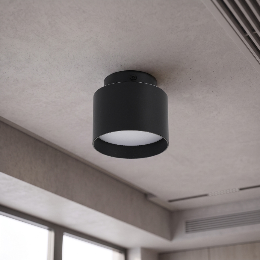 BRILAGI - Spot LED BACKLIT 1xGX53/15W/230V + LED/3W Ø 8 cm noir