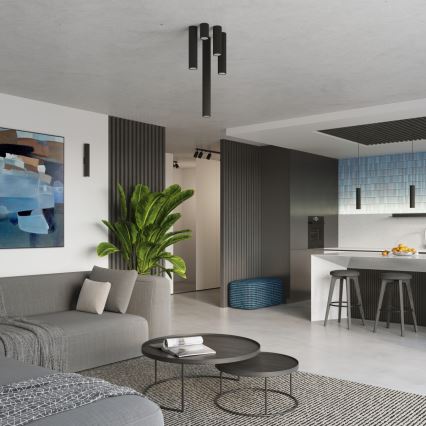 Brilagi - Spot LED CRESTO 1x GU10/10W/230V 30 cm noir