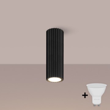 Brilagi - Spot LED CRESTO 1xGU10/10W/230V 20 cm noir