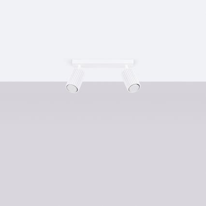 Brilagi - Spot LED CRESTO 2xGU10/10W/230V blanc