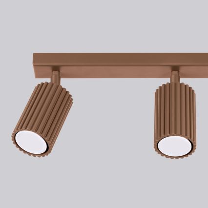 Brilagi - Spot LED CRESTO 3xGU10/10W/230V marron