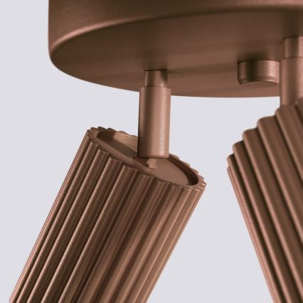 Brilagi - Spot LED CRESTO 3xGU10/10W/230V marron