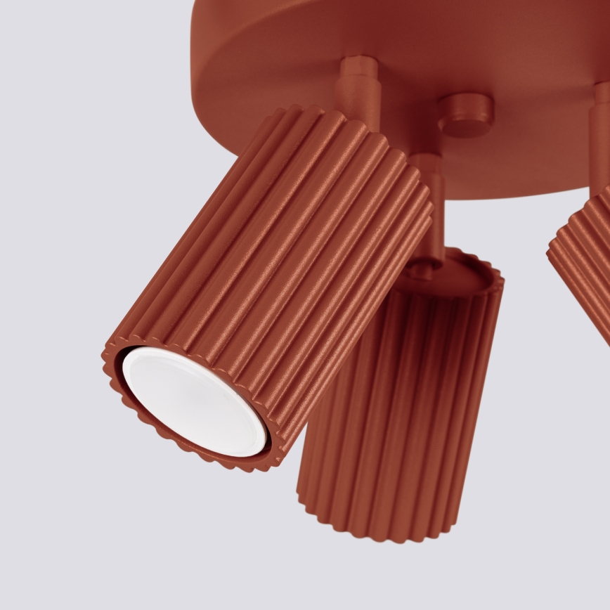 Brilagi - Spot LED CRESTO 3xGU10/10W/230V rouge