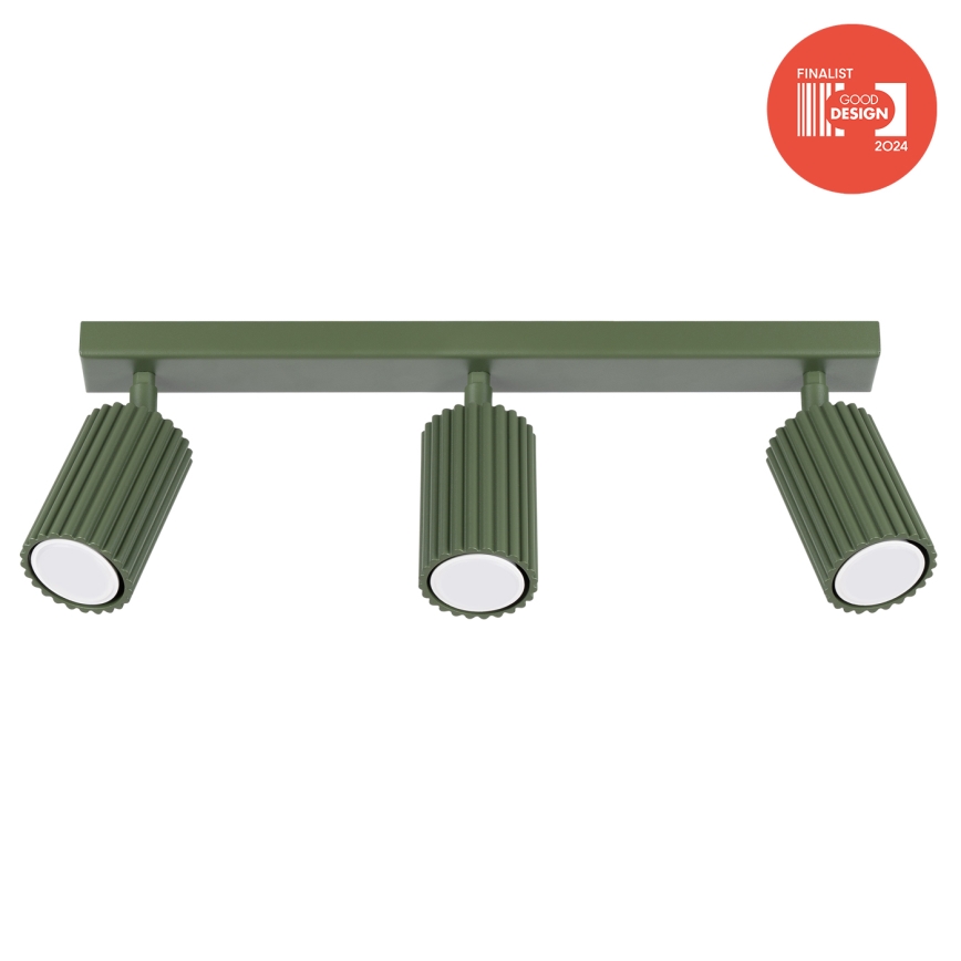 Brilagi - Spot LED CRESTO 3xGU10/10W/230V vert