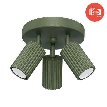 Brilagi - Spot LED CRESTO 3xGU10/10W/230V vert