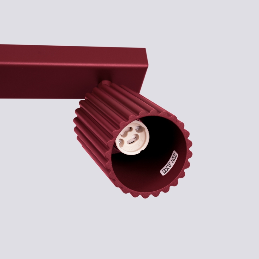 Brilagi - Spot LED CRESTO 4xGU10/10W/230V bordeaux