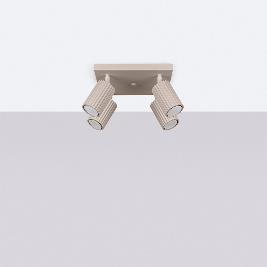 Brilagi - Spot LED CRESTO 4xGU10/10W/230V taupe