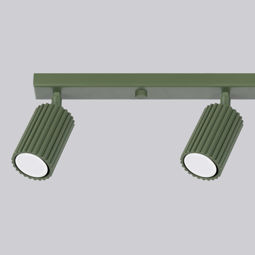 Brilagi - Spot LED CRESTO 4xGU10/10W/230V vert