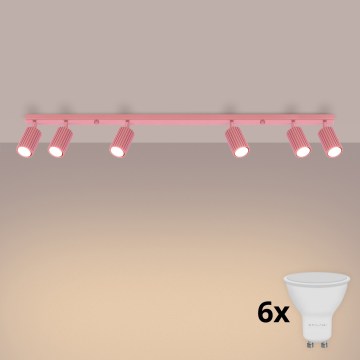 Brilagi - Spot LED CRESTO 6xGU10/10W/230V rose