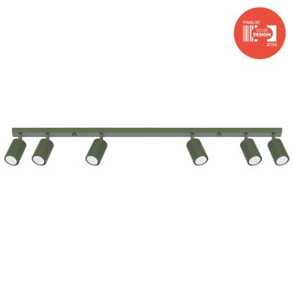 Brilagi - Spot LED CRESTO 6xGU10/10W/230V vert