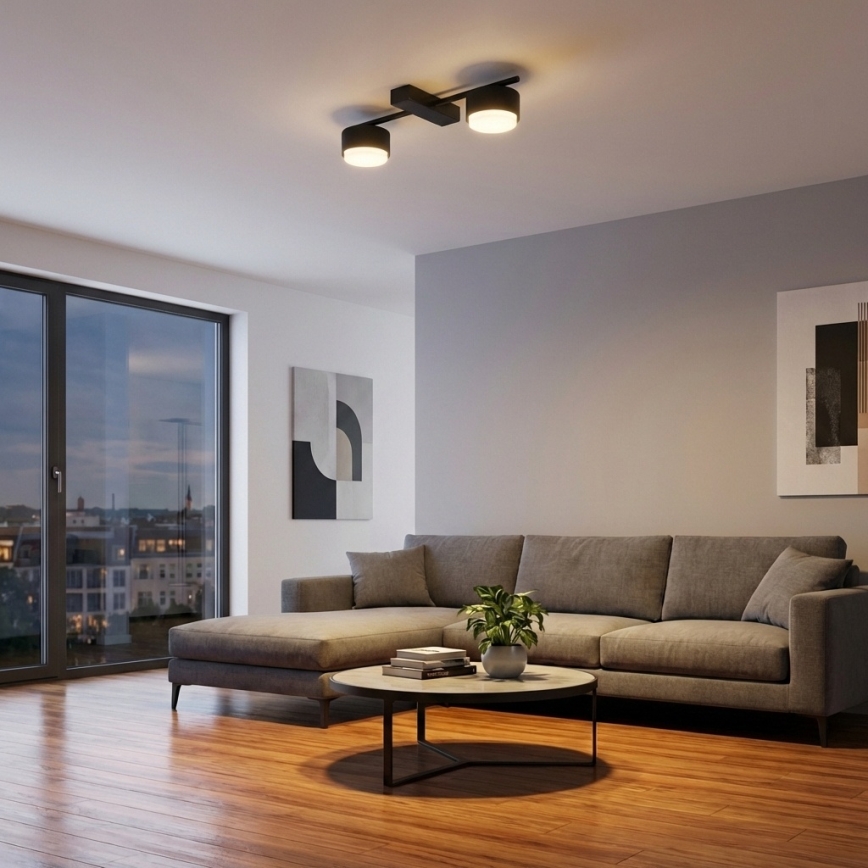 Brilagi - Spot LED MONO 2xGX53/12W/230V noir