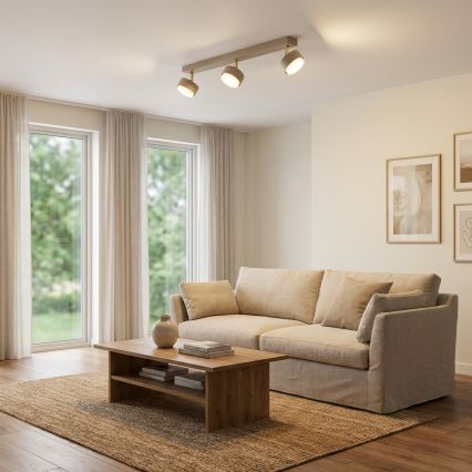 Brilagi - Spot LED MONO 3xGX53/13W/230V beige