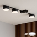 Brilagi - Spot LED MONO 3xGX53/13W/230V noir