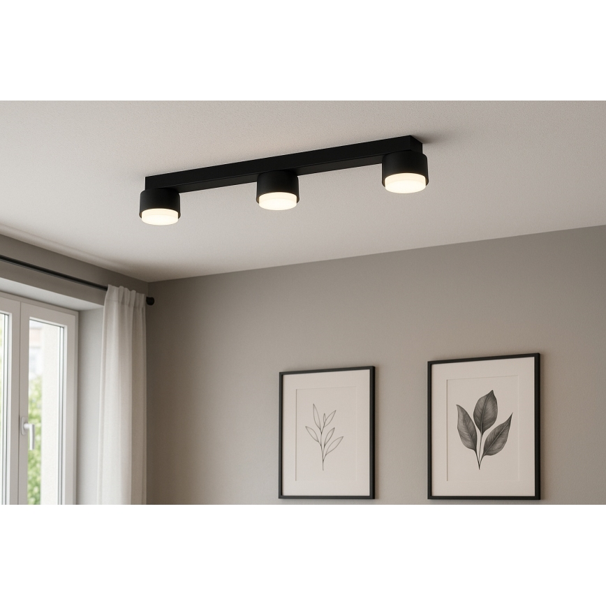 Brilagi - Spot LED MONO 3xGX53/30W/230V noir