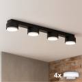 Brilagi - Spot LED MONO 4xGX53/12W/230V noir