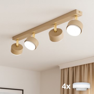 Brilagi - Spot LED MONO 4xGX53/30W/230V beige