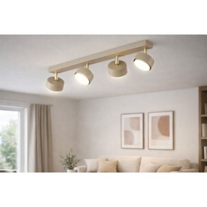 Brilagi - Spot LED MONO 4xGX53/30W/230V beige
