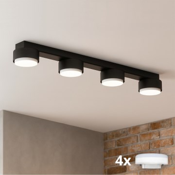 Brilagi - Spot LED MONO 4xGX53/30W/230V noir
