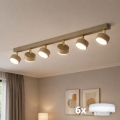 BRILAGI - Spot LED MONO 6xGX53/30W/230V beige/doré
