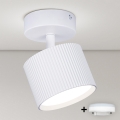 BRILAGI - Spot LED RGB+CCT dimmable STRIPY 1xGX53/14W/230V pr. 82 mm 2700–6500K Wi-Fi Tuya blanc