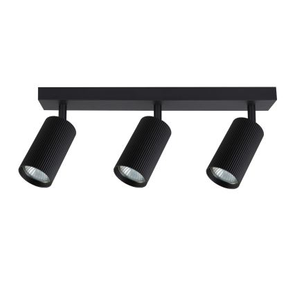 Brilagi - Spot LED RGBW dimmable SELE MODERN 3xGU10/4,8W/230V 3000K noir + télécommande