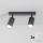 Brilagi - Spot LED RGBW dimmable SELE 2xGU10/4,8W/230V 3000K noir/doré + télécommande