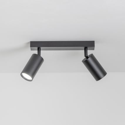 Brilagi - Spot LED RGBW dimmable SELE 2xGU10/4,8W/230V 3000K noir + télécommande