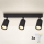 Brilagi - Spot LED RGBW dimmable SELE 3xGU10/4,8W/230V 3000K noir + télécommande