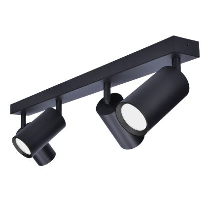 Brilagi - spot LED RGBW dimmable SELE 4xGU10/4,8W/230V 3000K noir + télécommande