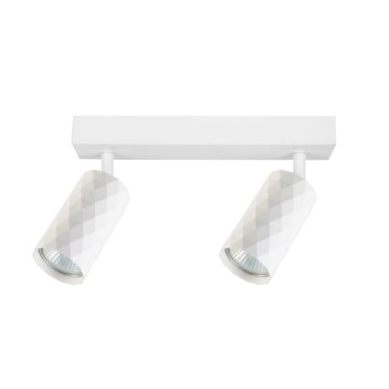 Brilagi - Spot LED RGBW dimmable SELE DIAMANT 2x GU10/6W/230V 3000K blanc + télécommande