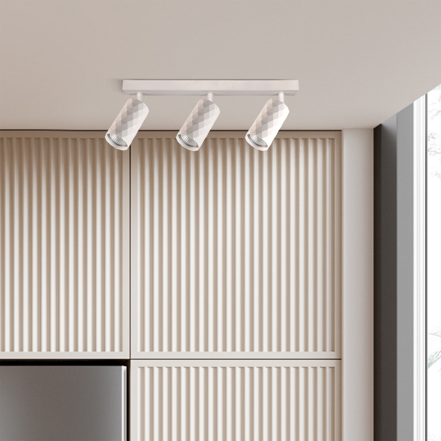 Brilagi - Spot LED RGBW dimmable SELE DIAMANT 3xGU10/6W/230V 3000K Wi-Fi blanc