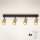 Brilagi - Spot LED RGBW dimmable SELE GOLDEN 4xGU10/4,8W/230V 3000K noir/doré + télécommande