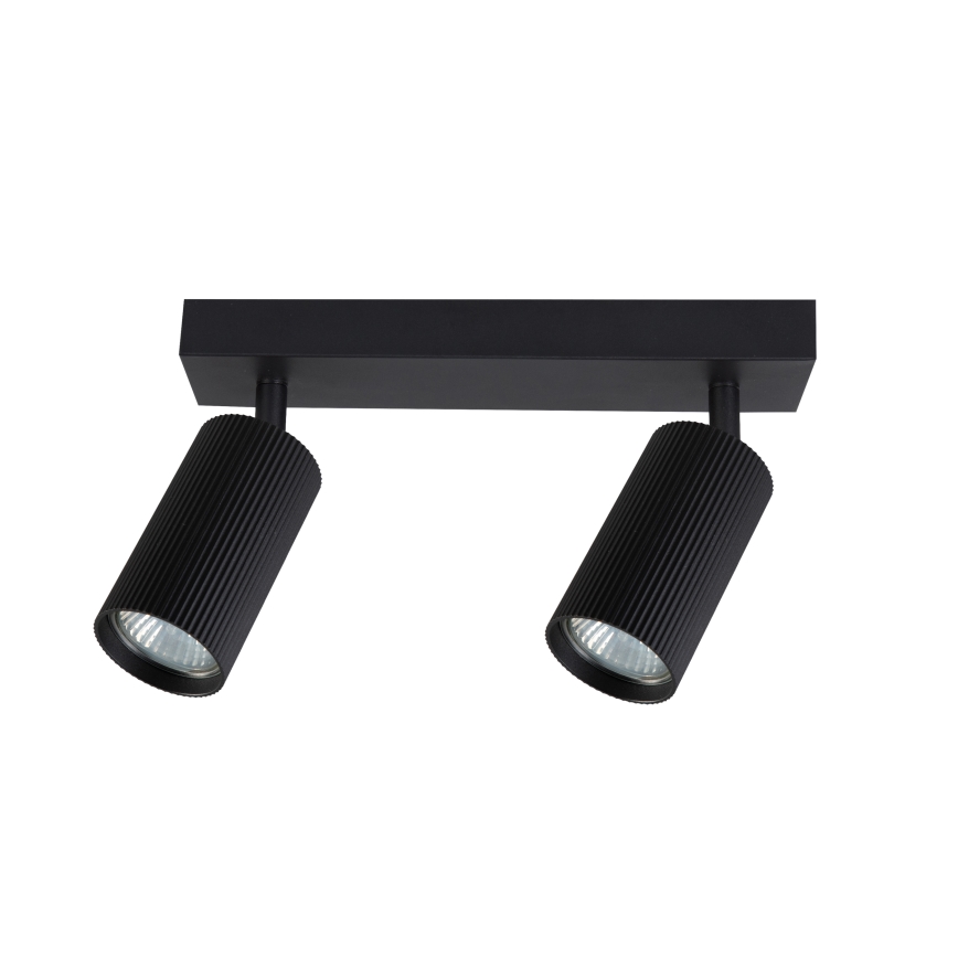 Brilagi - Spot LED RGBW dimmable SELE MODERN 2xGU10/6W/230V 3000K noir + télécommande