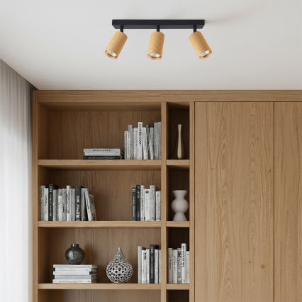 Brilagi - Spot LED RGBW dimmable SELE MODERN 3xGU10/4,8W/230V 3000K doré + télécommande