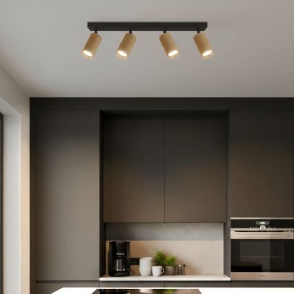 Brilagi - Spot LED RGBW dimmable SELE MODERN 4xGU10/4,8W/230V 3000K doré + télécommande