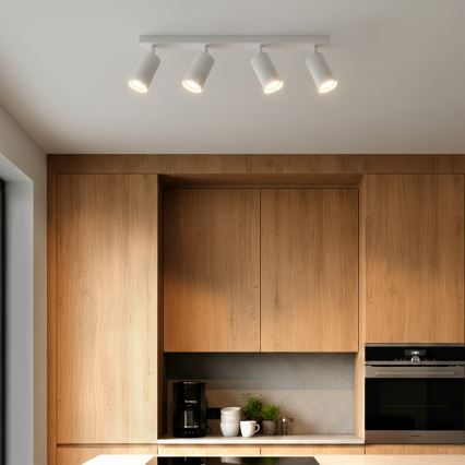 Brilagi - Spot LED RGBW dimmable SELE MODERN 4xGU10/6W/230V 3000K blanc + télécommande