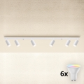 Brilagi - Spot LED RGBW dimmable SELE MODERN 6xGU10/6,5W/230V 2700-6500K Wi-Fi blanc