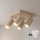 Brilagi - Spot LED RGBW dimmable SELE SQUARE 4xGU10/6,5W/230V 2700-6500K beige
