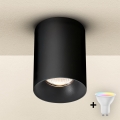 Brilagi - Spot LED RGBW dimmable TRINE 1xGU10/4,8W/230V 3000K noir + télécommande