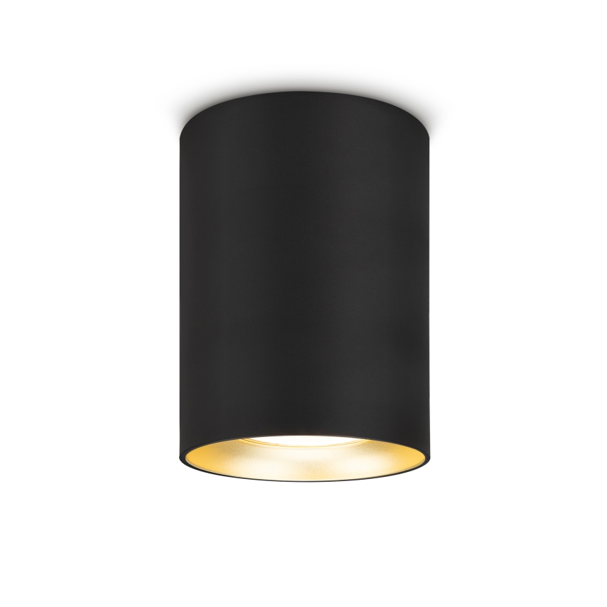 Brilagi - Spot LED RGBW dimmable TRINE 1xGU10/4,8W/230V 3000K noir/doré + télécommande