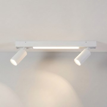 Brilagi - Spot LED SELE 2xGU10/30W/230V + LED/15W blanc