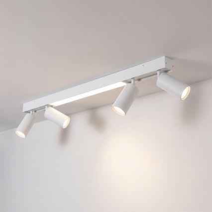 Brilagi - Spot LED SELE 4xGU10/30W/230V + LED/20W blanc
