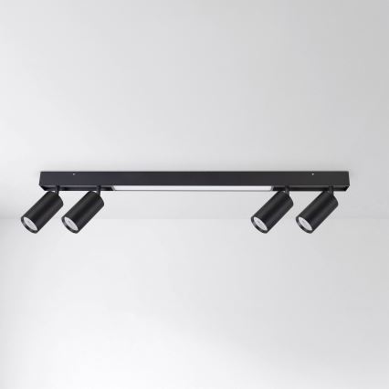 Brilagi - Spot LED SELE 4xGU10/30W/230V + LED/20W noir