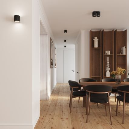 Brilagi - Spot LED SFERA 1xGU10/10W/230V Ø 10 cm noir