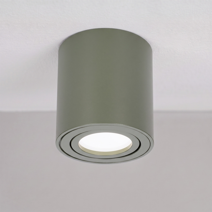 BRILAGI - Spot MIA 1xGU10/30W/230V 84x80 mm vert foncé