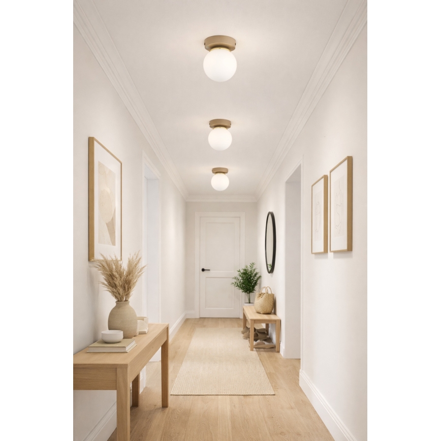 Brilagi - Spot MILO ECRU 1xE27/60W/230V beige/doré