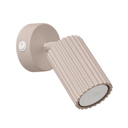 Brilagi - Spot mural CRESTO 1xGU10/10W/230V taupe