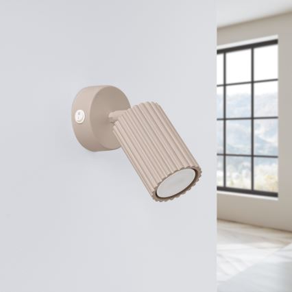 Brilagi - Spot mural CRESTO 1xGU10/10W/230V taupe