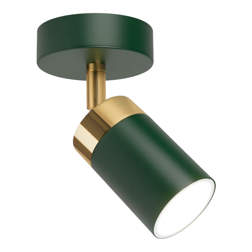Brilagi - Spot mural POKER 1xGU10/25W/230V vert/doré